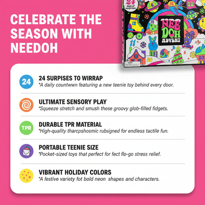 NeeDoh Squishmas 2026 – 24 Days of Squishy Surprises