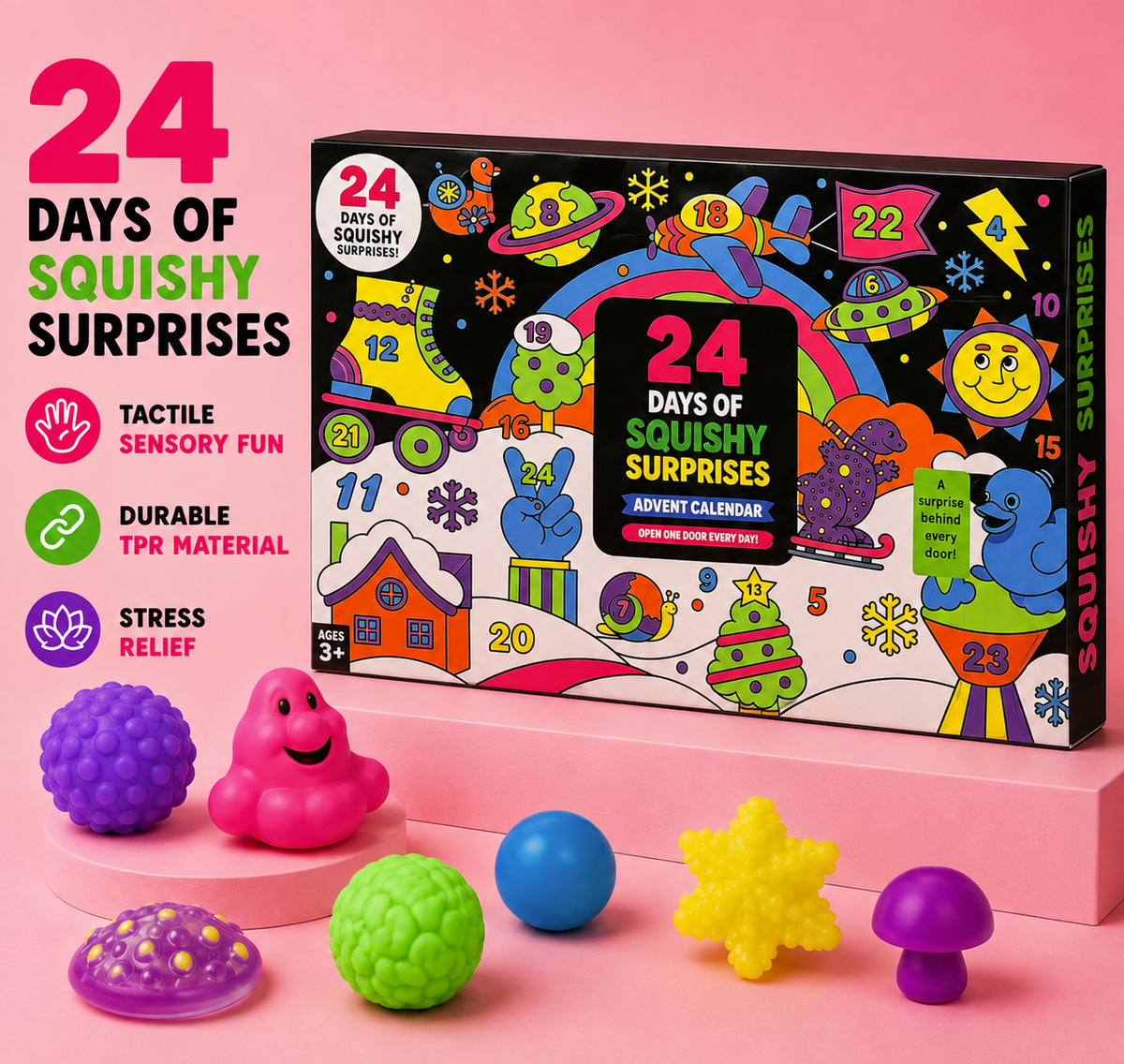 NeeDoh Squishmas 2026 – 24 Days of Squishy Surprises